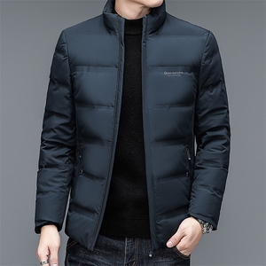 DZ002钱塘2020-3中年男士冬季厚款商务休闲立领羽绒服货稳P205图片