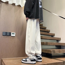 美式百搭运动裤情侣款宽松休闲裤子高街潮牌卫裤K495TP35控58，男装休闲裤，电商A102B