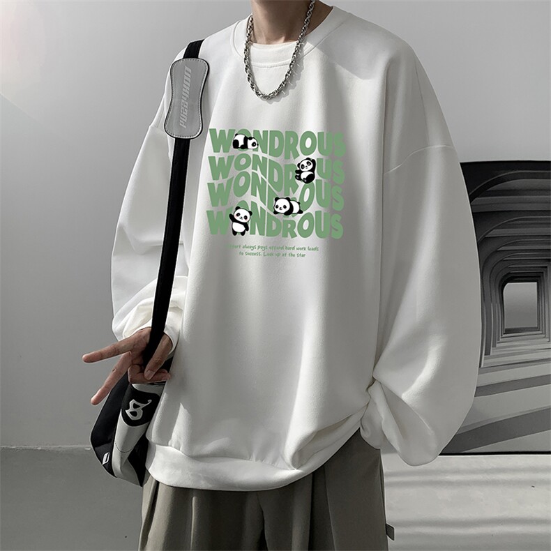 麂皮绒卫衣男大码重磅长袖t恤男JW81376-P35,男装卫衣,电商A040