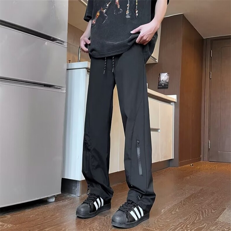 工装冲锋裤男高街户外防水登山裤直筒宽松休闲长裤子K1129，男装工装外套，星座1116A-1（原606A）