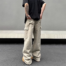2025新款男牛仔裤春秋青少年微弹直筒裤，男装牛仔裤，星座506A