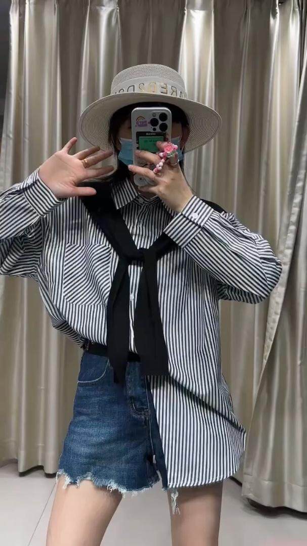 披肩条纹连衣裙，女装连衣裙，时代公主