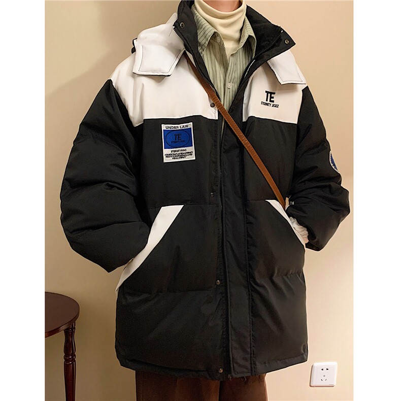 冬新款大码防风保暖羽绒棉服情侣中长款工装棉衣外套D236P148男,男装棉衣,电商A335-1（原A458）