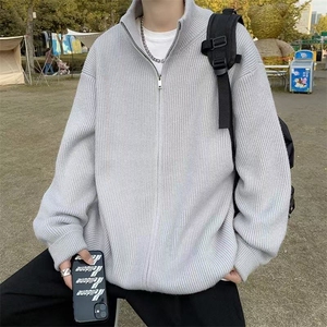 MM200-P45潮男韩系休闲时尚保暖针织开衫外套图片