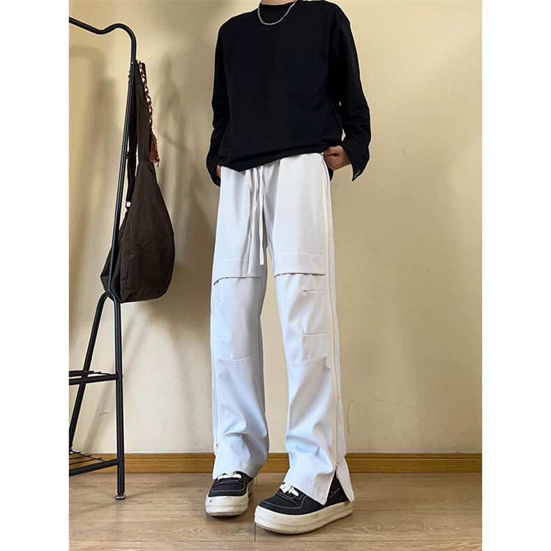 A178秋冬季新款伞兵裤直筒宽松复古潮牌裤子XK420P50限价65,男装休闲裤,电商A178