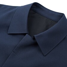 风衣男士中长款方领中年商务休闲爸爸装秋冬新款纯色外套夹克男装，男装风衣，电商B212（原钱塘6029）