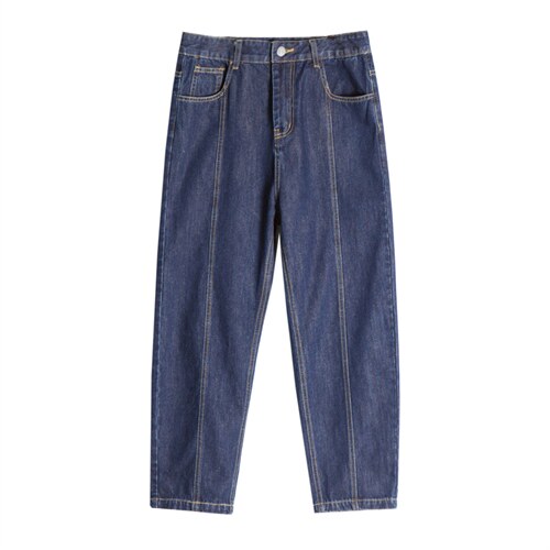 主推！纯色牛仔裤宽松休闲直筒老爹裤X715NZ006批45控68，男装牛仔裤，星座715