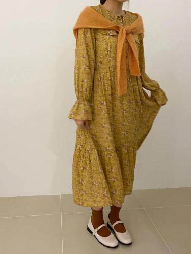 春-踏青亮色连衣裙，女装连衣裙，LUCY