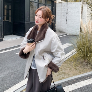 有货 环保毛两面穿派克服2C090-8987-P215-K328图片
