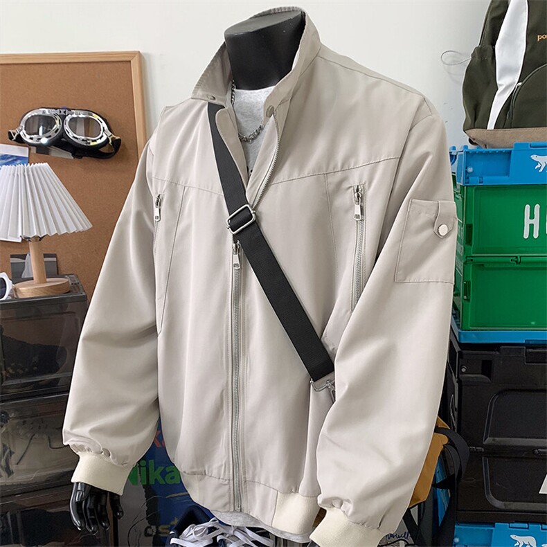 立领飞行夹克工装夹克男xh97-特p65,男装夹克,电商B367