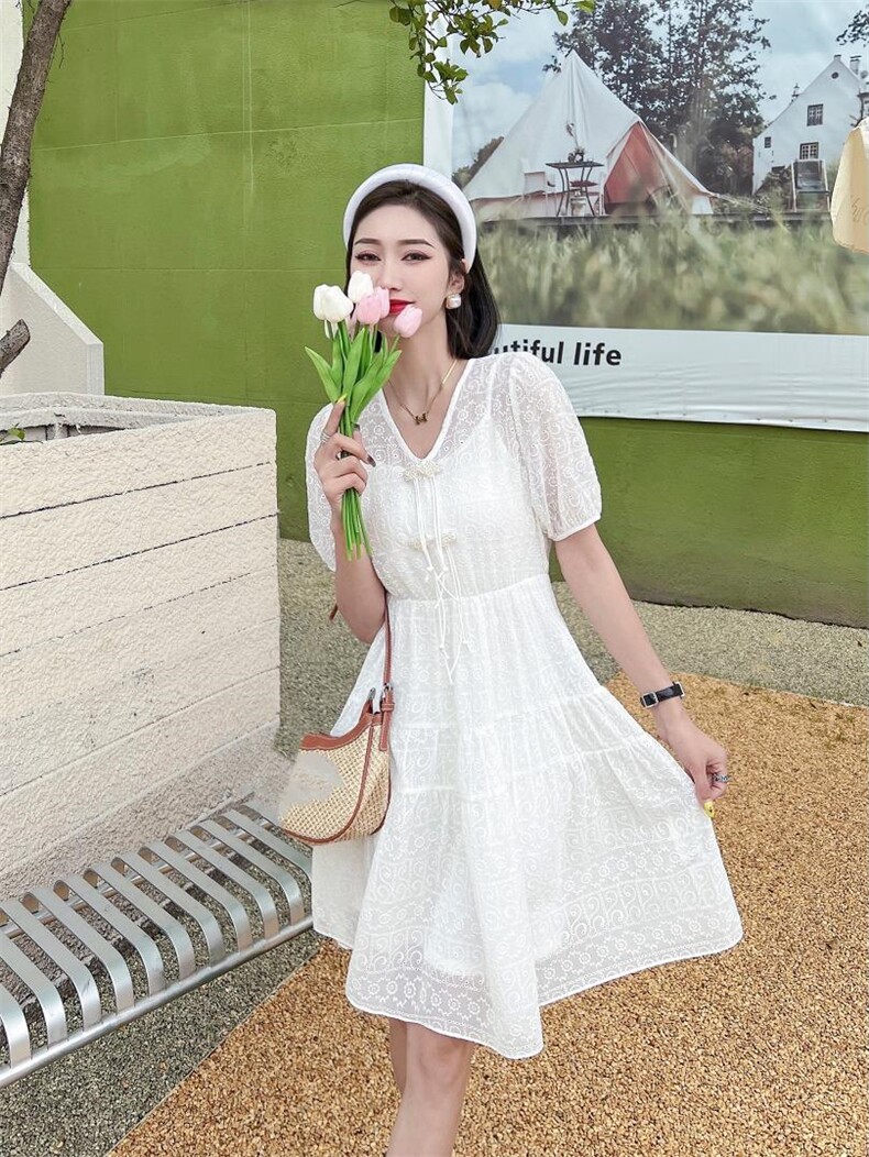 （现货）连衣裙，女装连衣裙，伊娜蕾尔