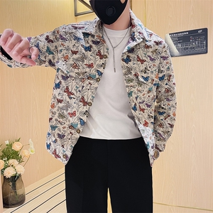 301A-1/J02/P75 秋装新款男士开衫外套男日常休闲夹克图片
