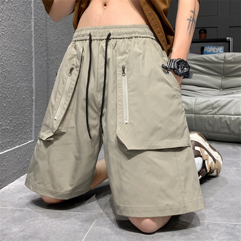 2024新款工装短裤男潮牌ins休闲裤宽松大码中裤五分裤D0603-P46,男装牛仔裤,星座308B-2