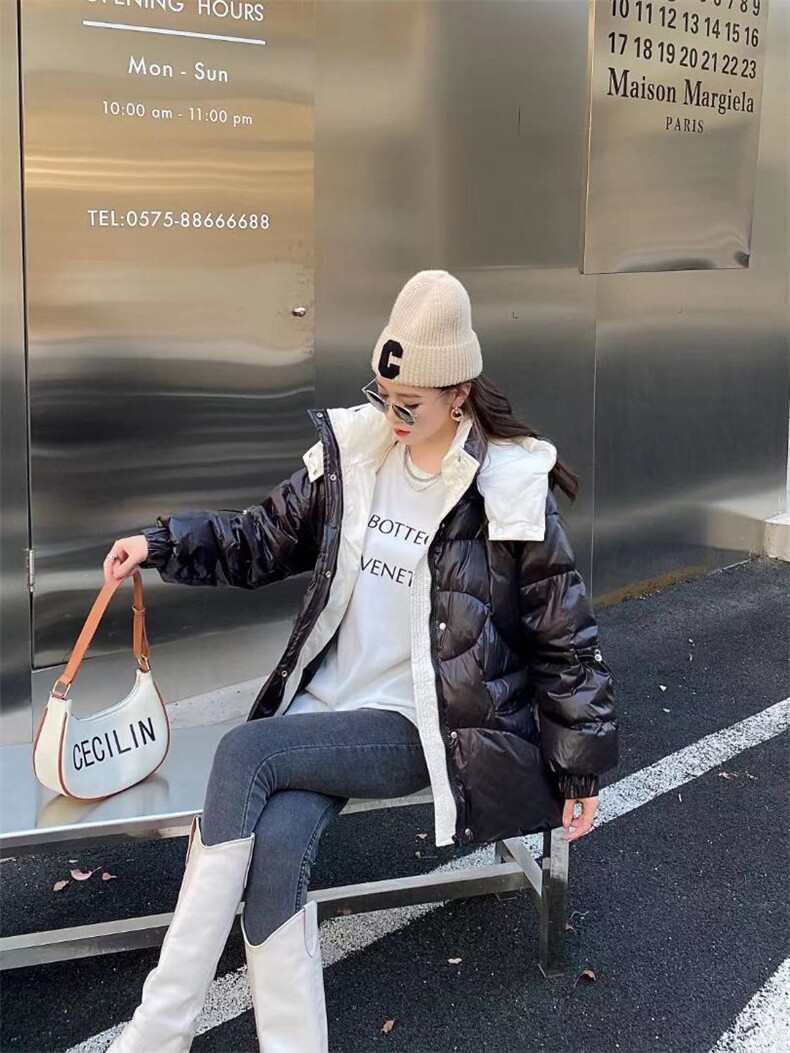 撞色羽绒服，女装羽绒服，Balance Studio