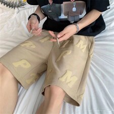 美式高街字母篮球运动五分裤男女夏季ins港风短裤DK6008P30，男装休闲裤，星座1116-2
