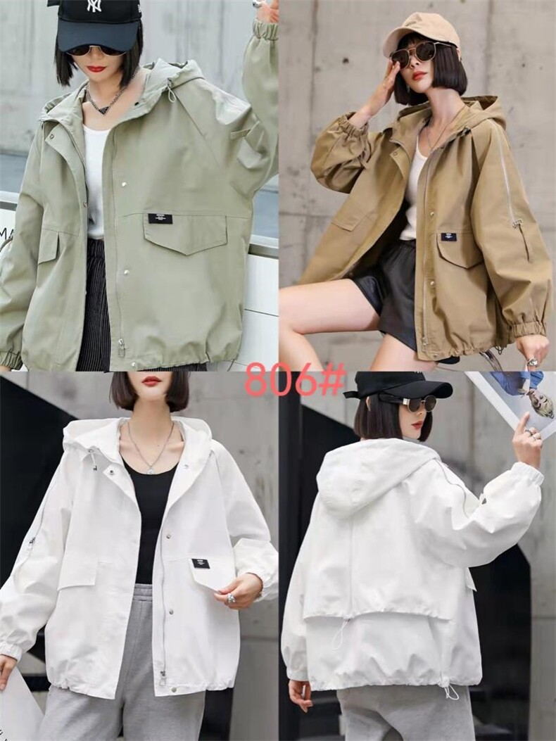 春季风衣，女装风衣，YO\VLF雅洛菲