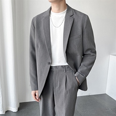 现货2025秋季轻熟风休闲西服外套男单西装X15P130（有套装190），男装西服套装，电商B276A