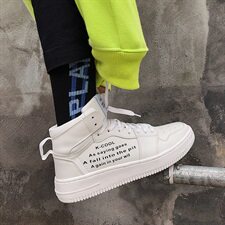 秋冬新款高品质韩版chic潮流男士百搭高帮板鞋B253-Y831-P88，男鞋高帮鞋，星座814A（原电商B253）