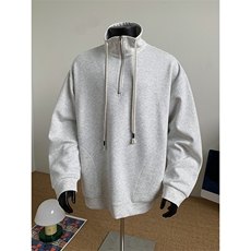 WY5021/P65春装新款高品质不起球个性套头卫衣男潮流宽松上衣外套，男装卫衣，电商A141