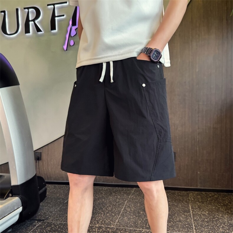 DK9599P5878高品质店主风小伙风夏季薄款痞帅五分裤短裤男,男装牛仔裤,电商B340