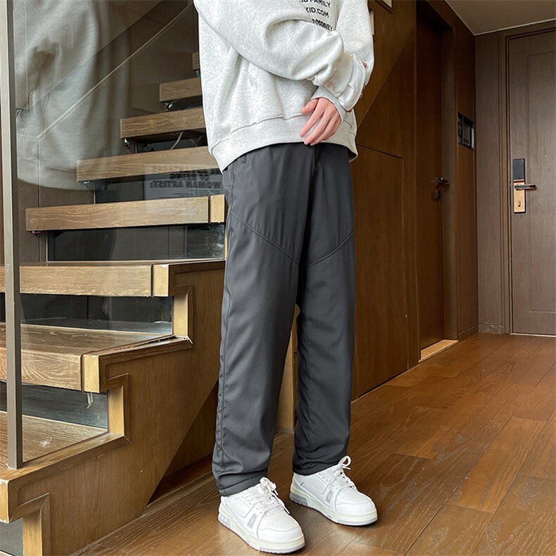 8XL-M羊羔毛加绒加厚棉裤男冬季宽松大码保暖裤子KZ013P50加绒60,男装棉衣,电商B312