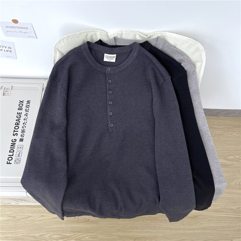 1506-1/M5171/P53冬新款开衫毛衣美式复古休闲慵懒风V领针织衫男图片