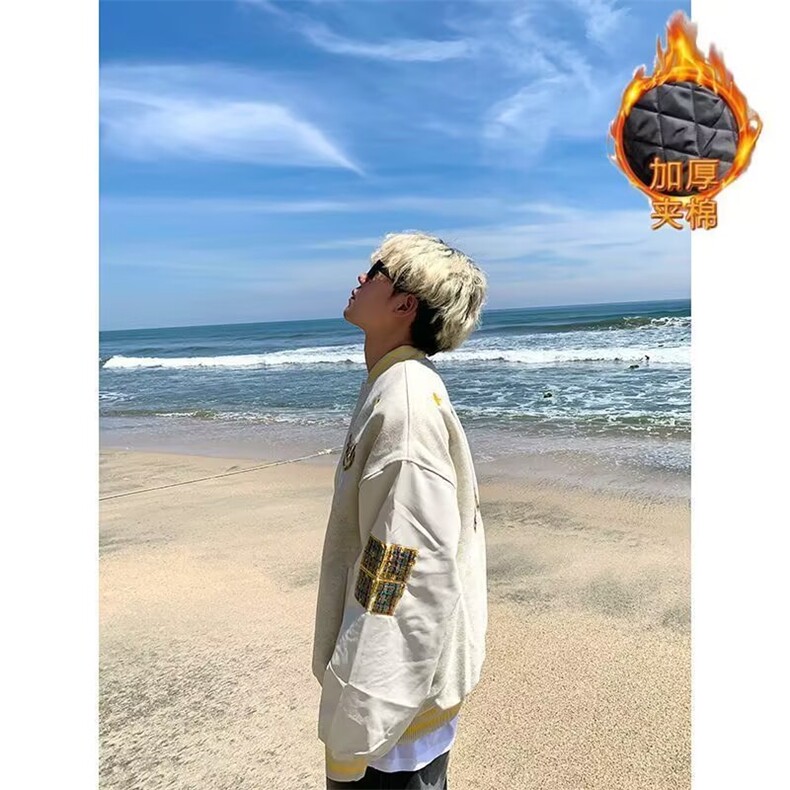 1506-1/G2512夹棉0/P74拼接美式宽松休闲春秋夹克1,男装夹克,星座1506A