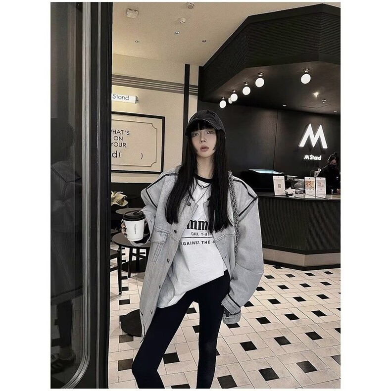 女童装春装立领外套2025春季新款韩版休闲棒球服开衫儿童网红夹克,男装夹克,星座1210-1