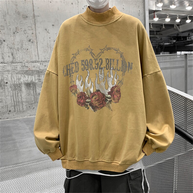 男装加绒加厚高领卫衣B239-X6-P78,男装卫衣,星座514-2(原B239)