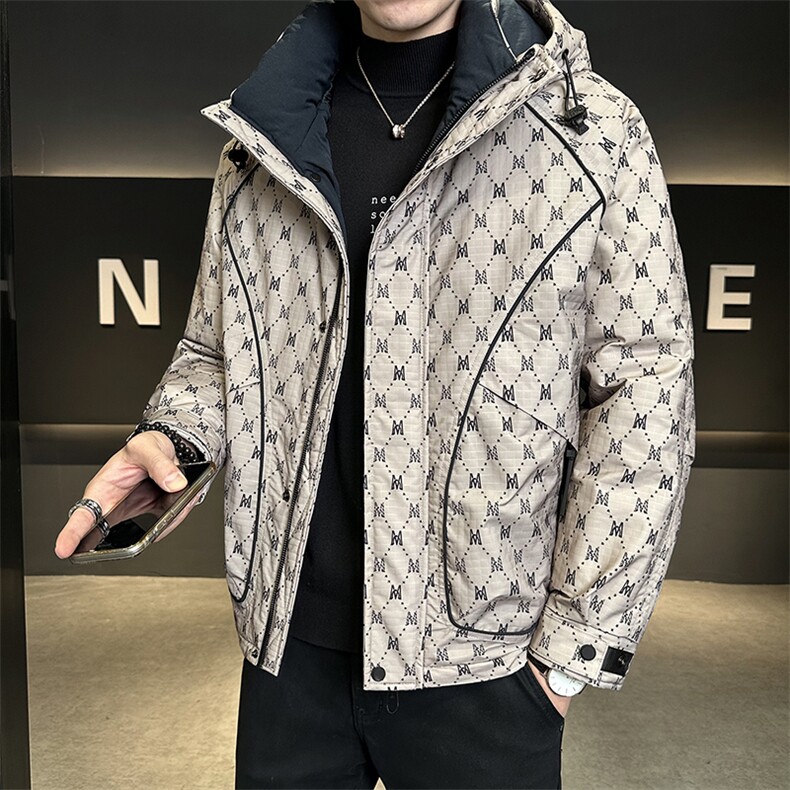 新标50白鸭绒羽绒服男数据款连帽外套男上衣B317/Y5507/P235,男装羽绒服,电商B317