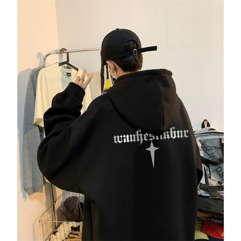 ！连帽圆领卫衣男装港风帽衫男LM161-P35,男装卫衣,电商B367