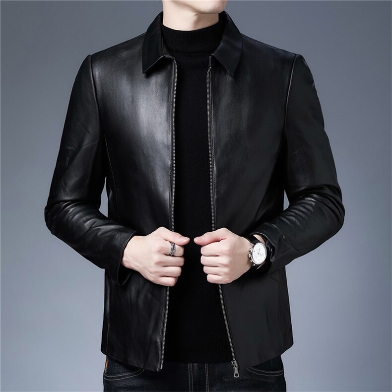 BD7867钱塘2020-2秋冬季新款时尚休闲简约皮衣P410，男装皮衣，钱塘207-2