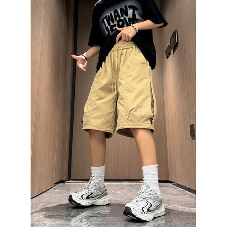 夏季工装短裤男潮款直筒宽松百搭五分裤速干水洗裤子男KD12,男装牛仔裤,星座1116A（原606A-3）