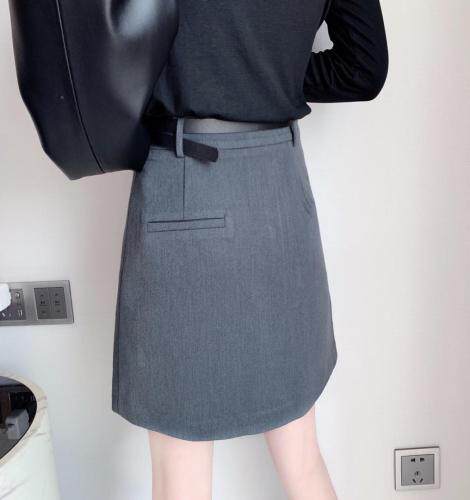 夏季腰带休闲短裙，女装，秀禾