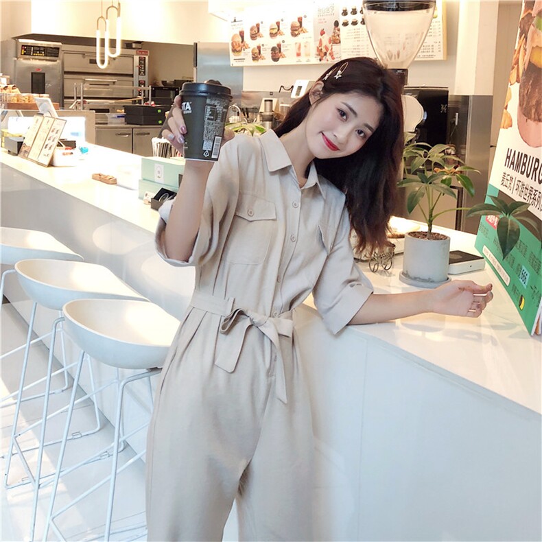 走量款2021夏工装连体裤闺蜜装钱塘1318A-6633，女装连体裤，西子