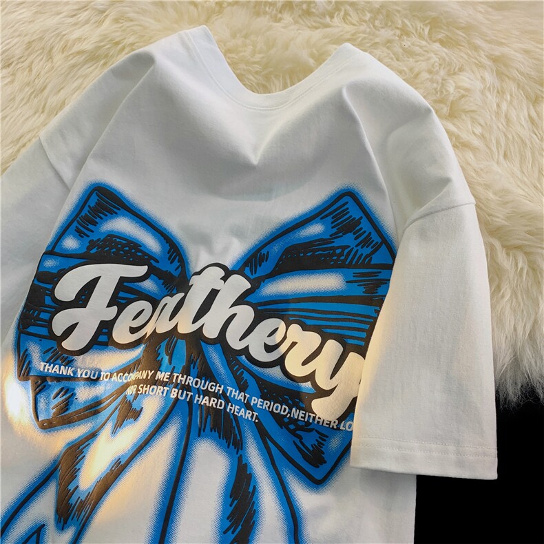 T恤2026夏季新款潮流圆领男港风时尚印花短袖B299-X5391-P40控59，男装T恤，电商A061-1