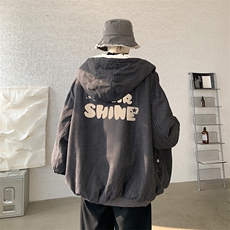 控价158牛仔棉衣男大码加绒羊羔绒牛仔棉服男棉袄NM53337-P140，男装棉衣，电商A040