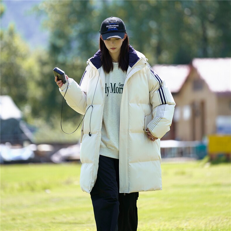 数据款！中长款条纹连帽棉衣加厚棉服外套情侣款MY8883,男装棉衣,星座610B-1