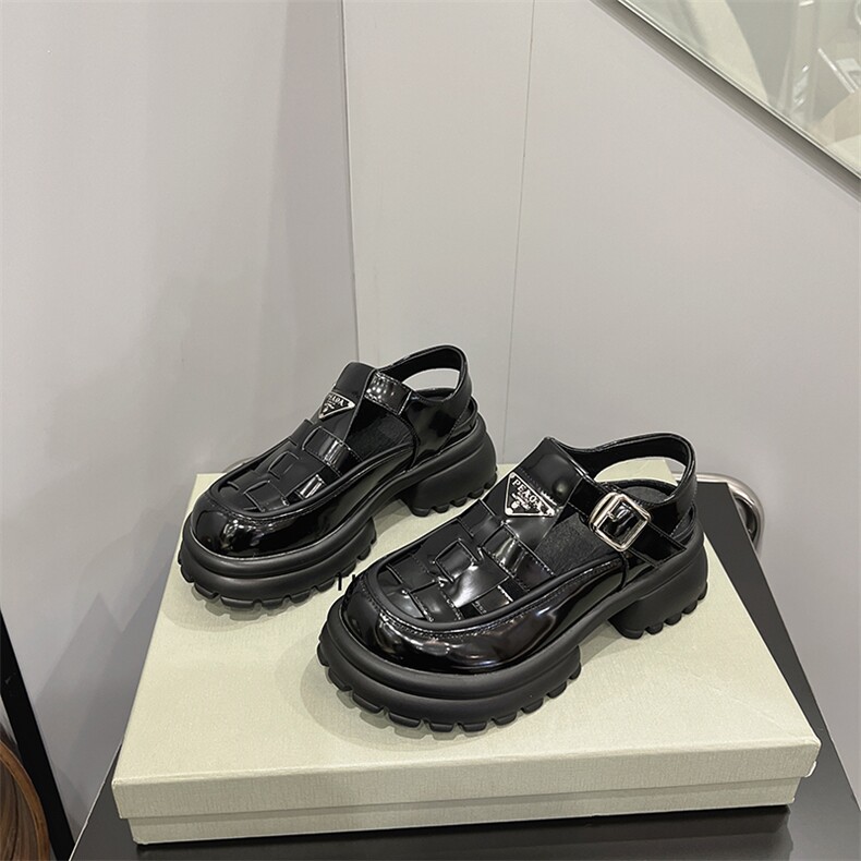 夏季女款凉鞋2023新款鞋子女厚底增高松糕鞋小皮鞋高跟鞋单鞋女鞋,女鞋凉鞋,电商A223