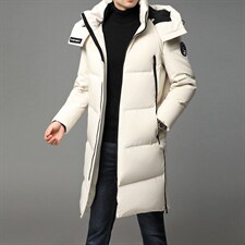 QLM-F9150冬季男士羽绒服保暖外套修身潮流帅气P400图片