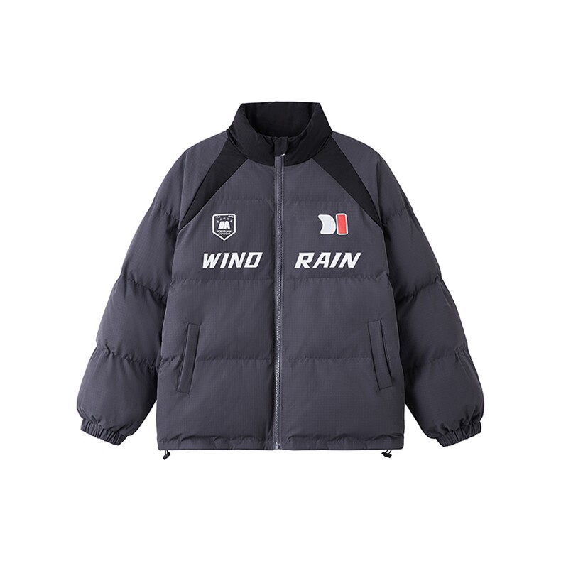 MY960-P125控178抖音品冬季美式高街插肩袖立领棉服男女宽松外套,男装棉衣,电商A058-1（原电商C417）