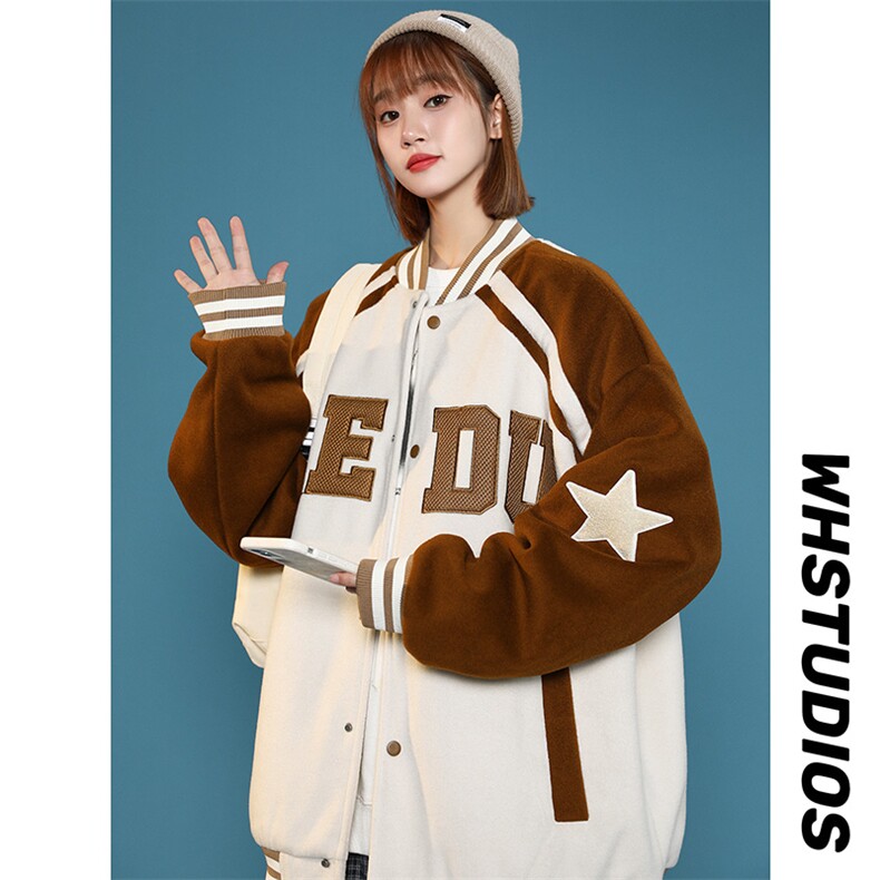 冬款中性加棉加厚刺绣棉衣外套毛巾绣棒球服男士8133-P120控价158,男装棉衣,电商A441-1
