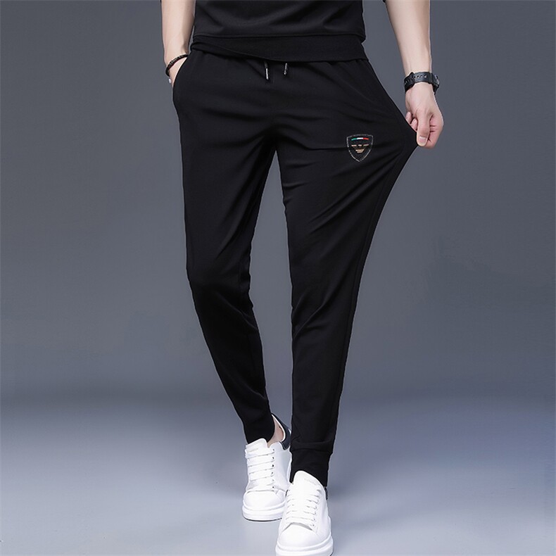 S3073钱塘2020-2春秋新款时尚休闲帅气中青年男士长款卫裤P72,男装休闲裤,钱塘207-2