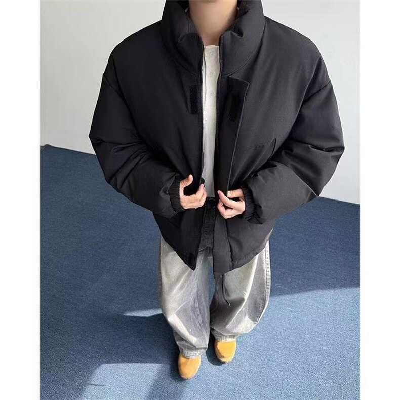 男士宽松防风防水加厚棉袄面包服DSA157B-M8808-P75，鞋类箱包手腕包，电商A157B