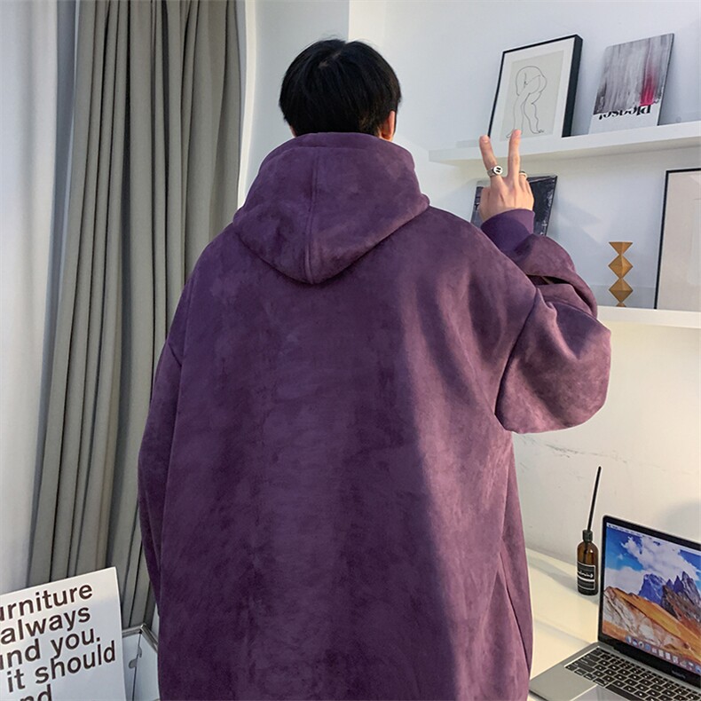 oversize连帽卫衣春秋季美式复古印花宽松JK23403特批p43-控69,男装卫衣,星座605(原A050)