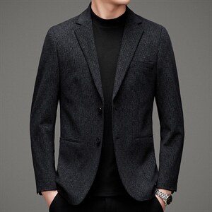D2529男式2023春季新款便西男韩版西装外套商务休闲西服男装P190图片