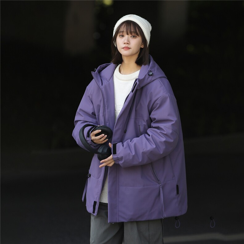 ！白鸭绒羽绒服女加厚保暖连帽休闲外套815A-YR9012-P220特,男装羽绒服,星座815A