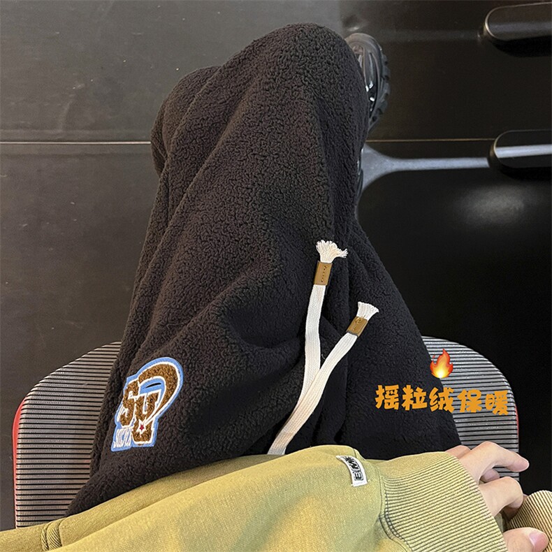 冬季加绒加厚摇粒闲保暖休闲裤712-kk382P55控69,男装休闲裤,星座712