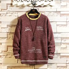 2020冬季日系砖墙男毛衣宽松针织衫男线衣A313-37312-P75控108，男装针织衫/毛衣，电商A313