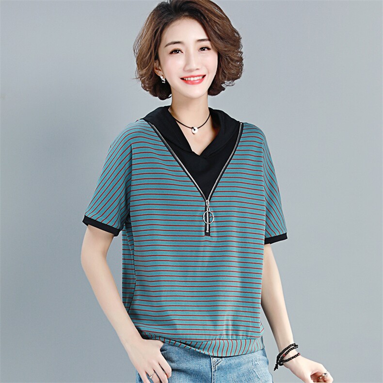 舒适简约短款T恤个性短袖2021年夏季时尚潮流,女装T恤,丽影随形